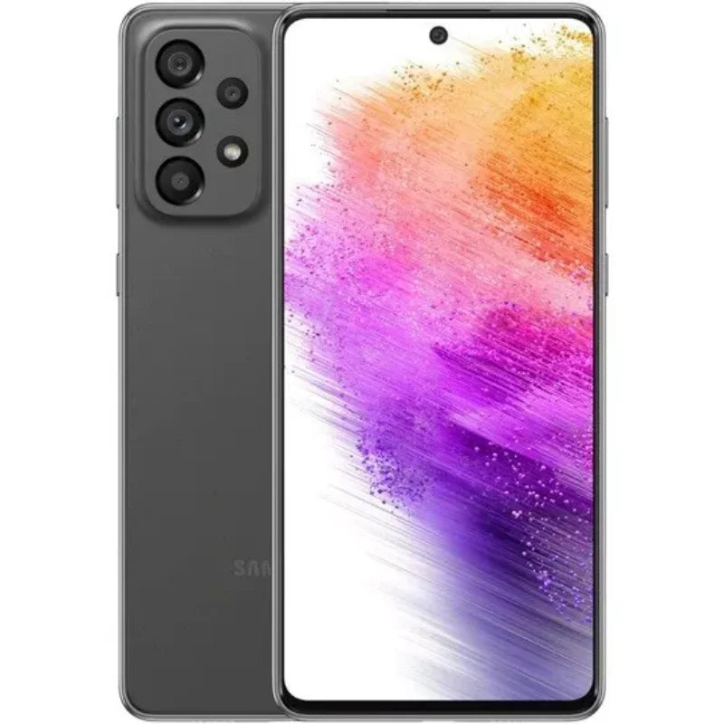 Samsung – téléphone portable Original Galaxy A73 A736B Dual Sim, 6.7 pouces, AMOLED, 128 go, 26 go de ROM, Snapdragon Octa Core, NFC, débloqué, 5G