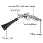 Pistolet de nettoyage de voiture, pistolet à air comprimé haute pression avec 2 buses, outils de nettoyage professionnel pour l'intérieur de la voiture, lavage à sec