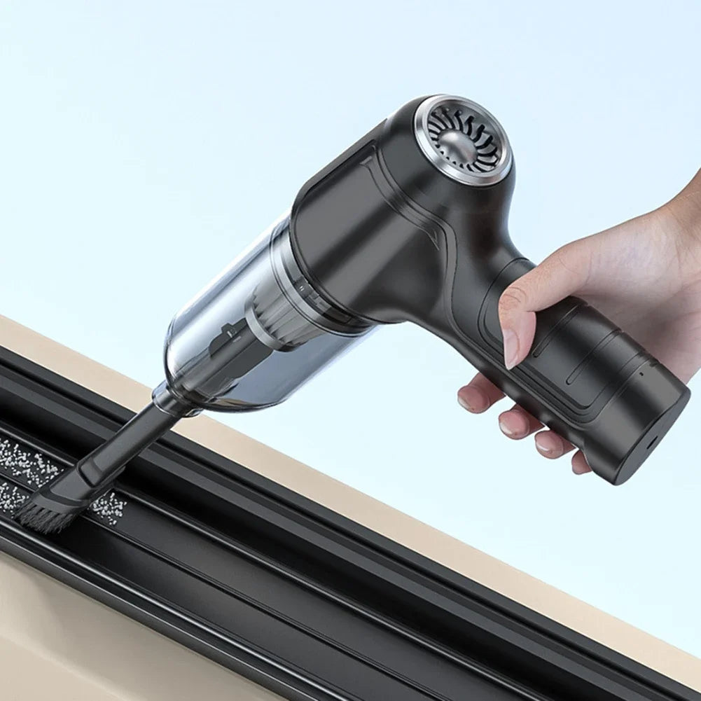 Aspirateur monté sur voiture Suitu, aspirateur sec et humide sans fil à double usage pour maison et voiture, VA portable haute puissance
