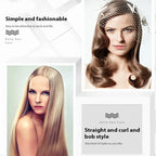 Outils professionnels de coiffure - Appareil de lissage des cheveux pour salons de beauté - Peigne et brosse lissante chauffante pour cheveux