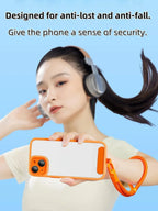 Lanière de téléphone portable universelle réglable, dragonne courte avec conception Anti-chute autobloquante, sangle de téléphone en Polyester Durable