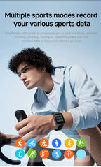Nouvelle montre connectée 2026 pour femmes, suivi sportif et de forme physique, étanche IP68, fréquence cardiaque 24h intégrée, appels Bluetooth, montre connectée tendance pour femmes