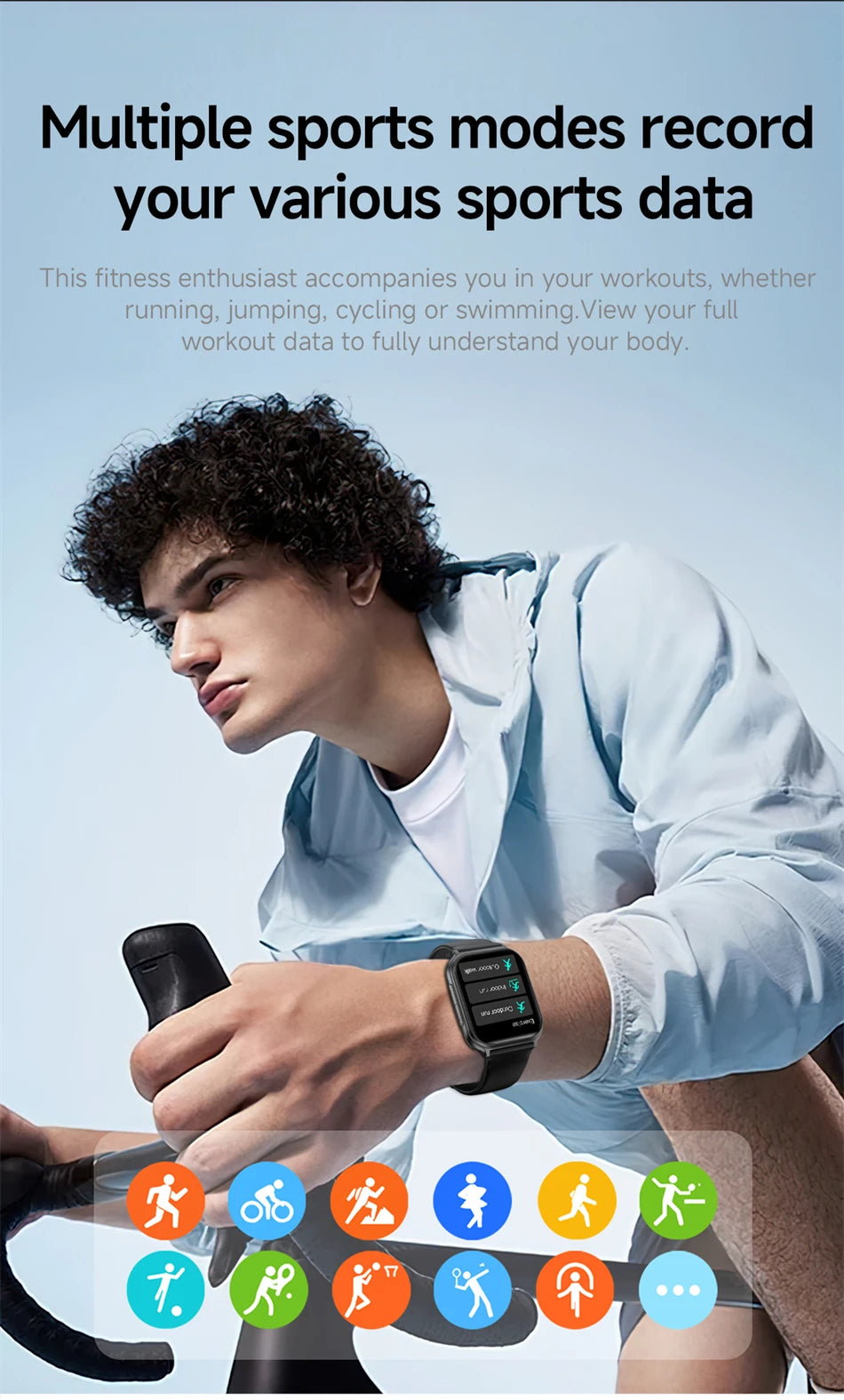Nouvelle montre connectée 2026 pour femmes, suivi sportif et de forme physique, étanche IP68, fréquence cardiaque 24h intégrée, appels Bluetooth, montre connectée tendance pour femmes