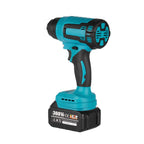 Yofidra 2000W pistolet thermique électrique pistolet à Air chaud portatif sans fil avec 3 buses sèche-cheveux industriel à domicile pour broche de batterie Makita