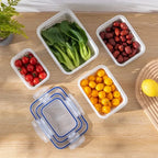 Grand panier de vidange de légumes, boîte spéciale de conservation des fruits, pour ustensiles indispensables, de qualité alimentaire, de cuisine, conteneur de stockage à double couche