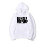 2026 le bureau Dunder Mufflin INC papier à capuche Dwight Schrute sweat hommes sweat à capuche pour femme pull décontracté pull à capuche