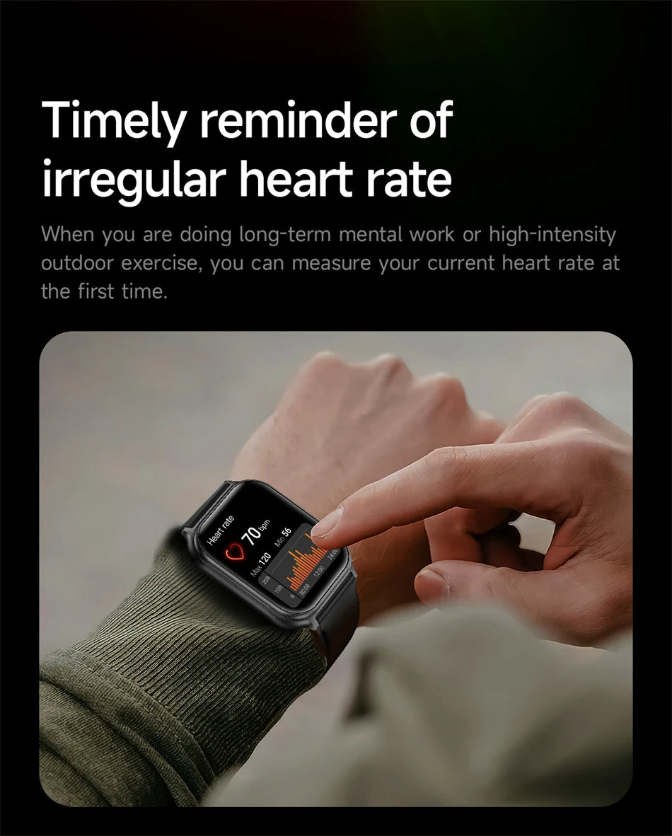Nouvelle montre connectée 2026 pour femmes, suivi sportif et de forme physique, étanche IP68, fréquence cardiaque 24h intégrée, appels Bluetooth, montre connectée tendance pour femmes