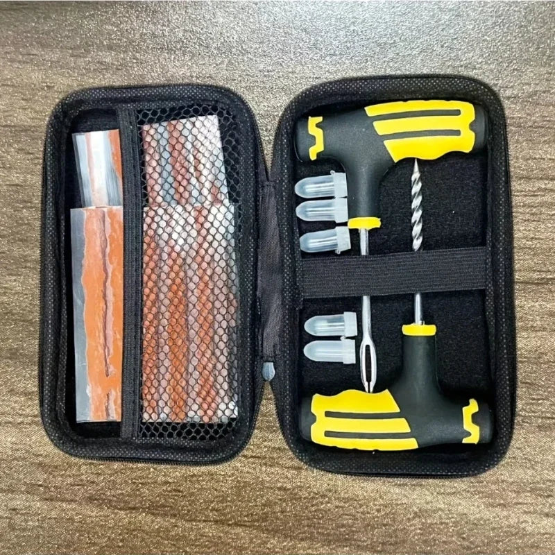 Clous de Réparation Pneus Tubeless – Kit 21 pcs Bouchons Caoutchouc Anti-Crevaison