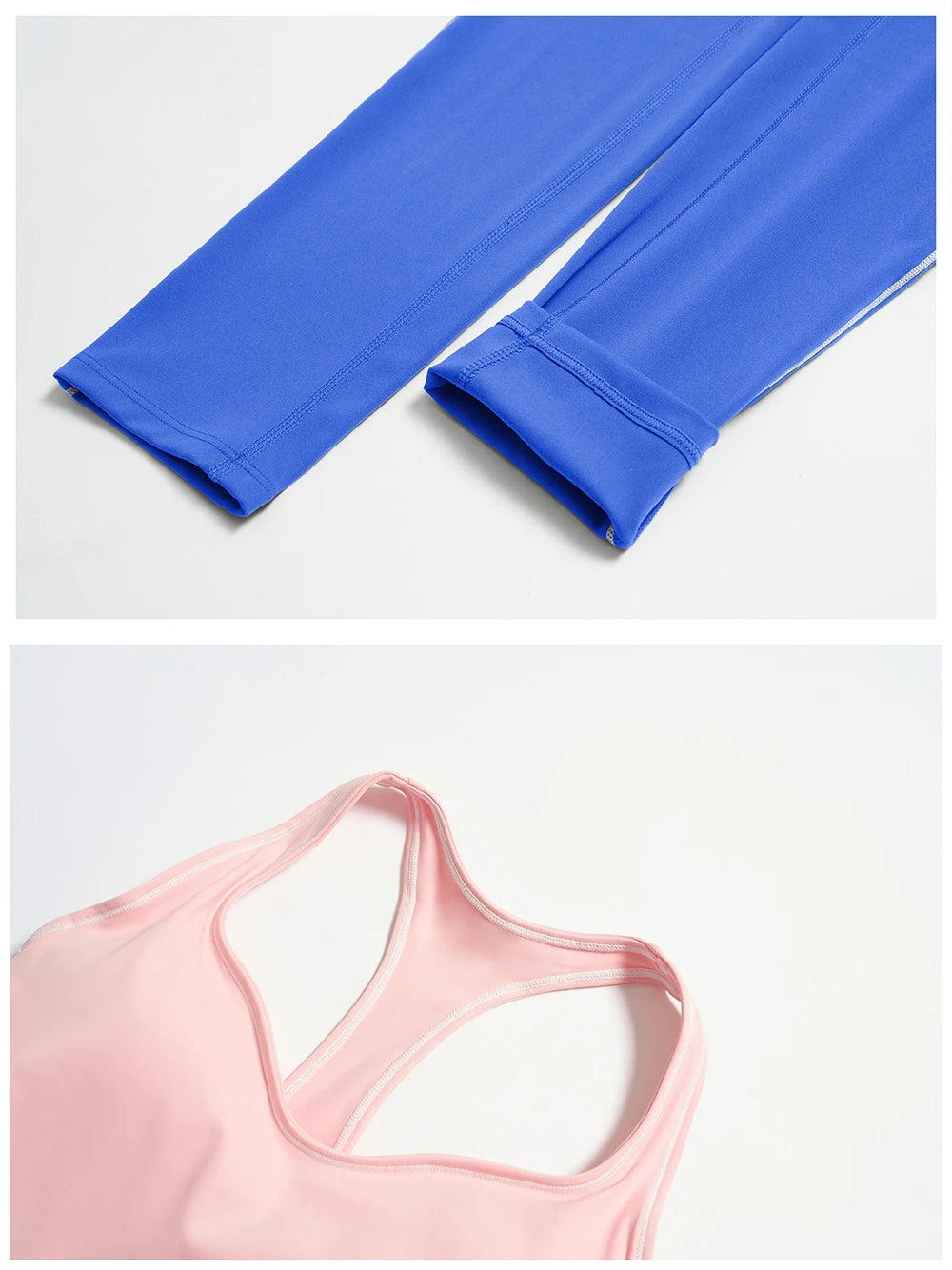 Ensemble de yoga 2 pièces pour femme, tenue de sport, vêtements de gym, ensemble soutien-gorge de sport et pantalon de course, vêtements de yoga et de sport pour femme