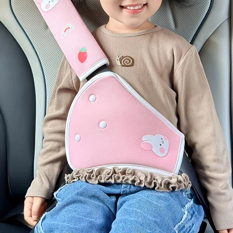 Protège-épaule et ventre pour ceinture de sécurité de voiture, accessoires intérieurs de voiture, doux, facile à retirer, aide confortable pour les voyages en extérieur