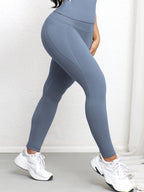 Leggings taille haute avec poches pour femmes, pantalons de Yoga extensibles, collants Push Up, Fitness, course à pied, vêtements de sport, pantalons de couleur unie