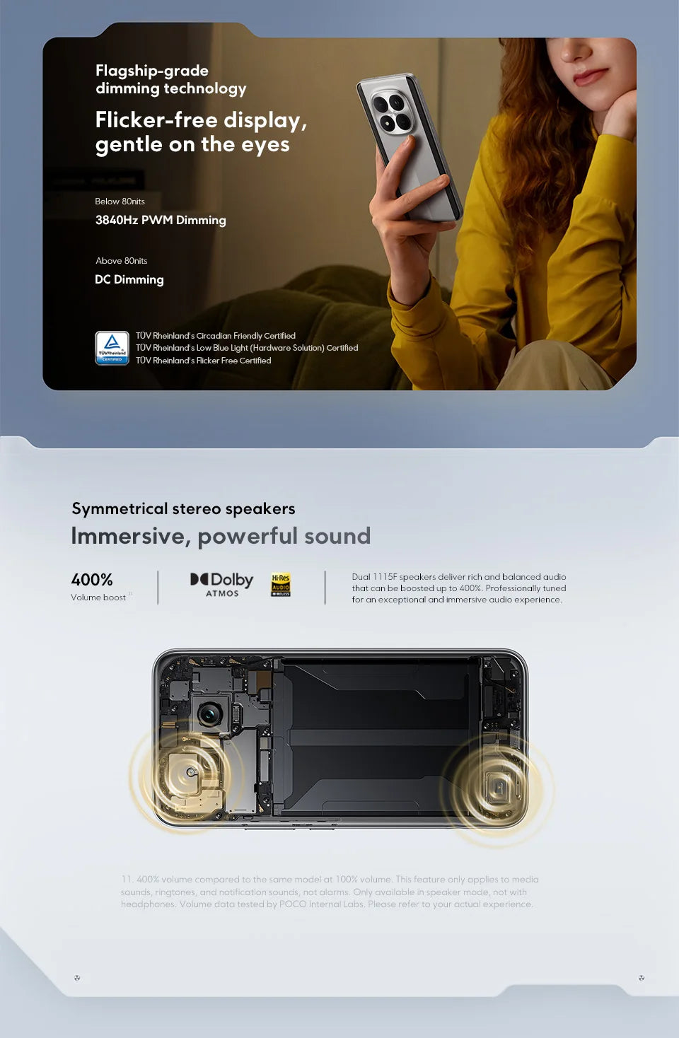 Nouveau smartphone POCO M8 Pro 5G version globale, Snapdragon 7s Gen 4, HyperCharge 100W, 6500mAh, écran 6,83 pouces 1,5K, NFC