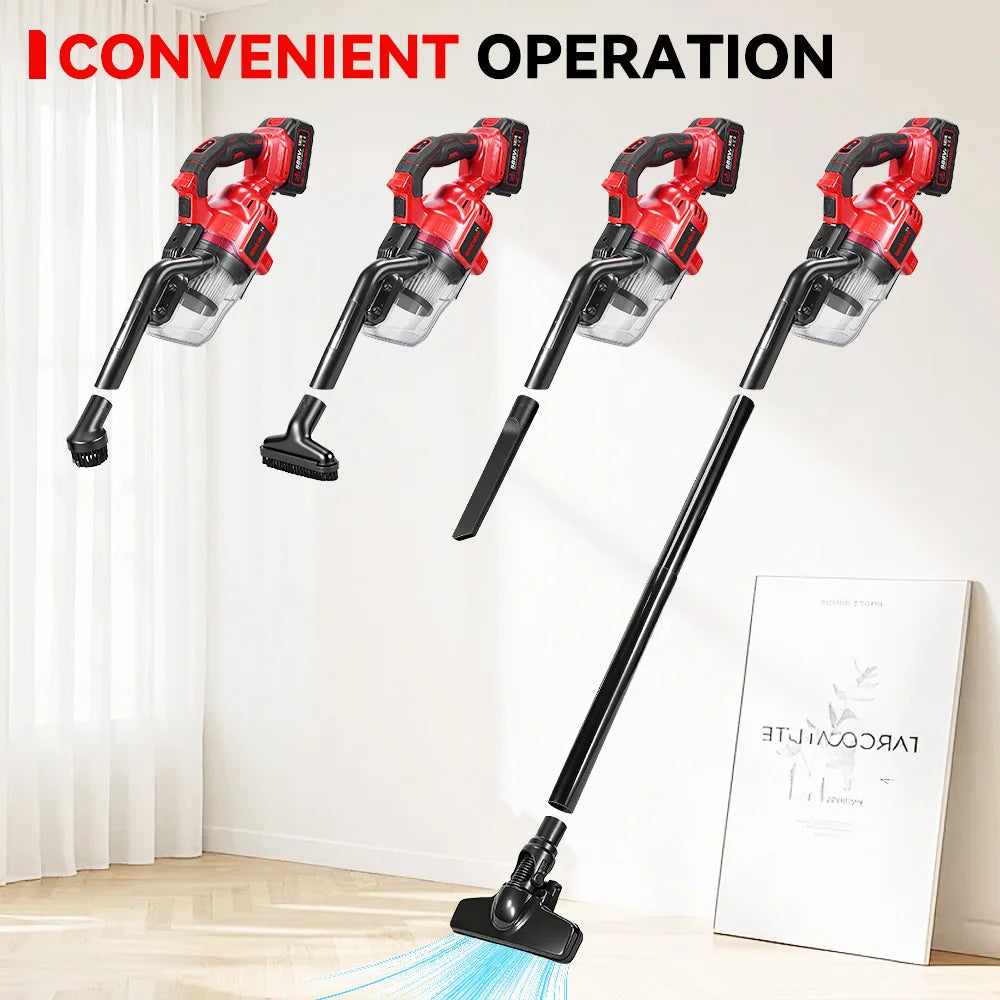 ONEVAN – aspirateur électrique sans fil 16000PA, outils électriques multifonctionnels pour le nettoyage des sols, broche de batterie 18V