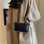 Sacs à bandoulière Design de couleur unie pour femmes chaîne de mode sacs à Main de téléphone portable Sac à bandoulière de mode Sac A Main femme