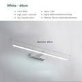 Led miroir lumières appliques salle de bain étanche blanc noir LED lampe plate moderne intérieur applique salle de bain éclairage maquillage