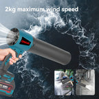 ONEVAN 400 M/s souffleurs Turbo électriques sans brosse 300000 tr/min souffleur de feuilles portatif outil de soufflage de poussière pour batterie Makita 18 V