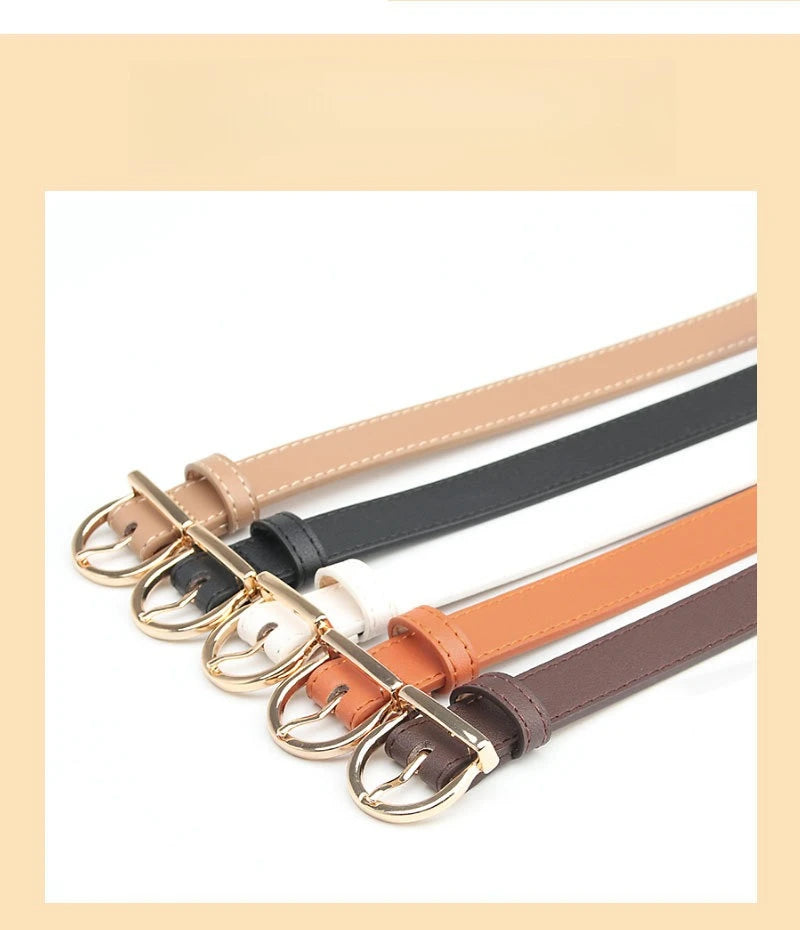 Ceinture femme mode boucle ardillon ceinture fine véritable luxe ceinture souple femmes avec pantalon Cargo jean ceinture coupe-vent ceinture en cuir PU