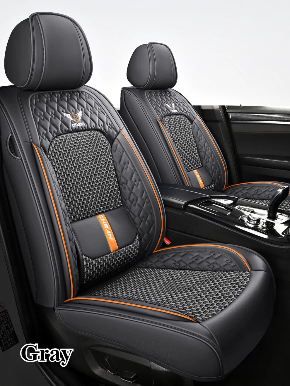 Coussin de siège auto ergonomique – Cuir Nappa et soie glacée, éponge haute résilience, confort toutes saisons pour la plupart des véhicules