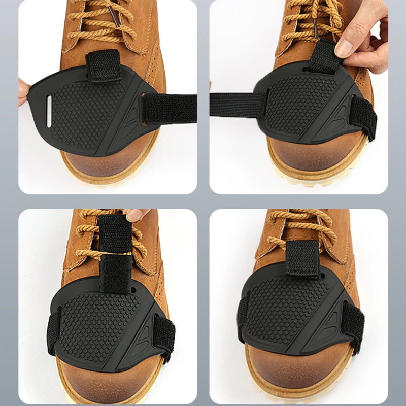 Coussinet de changement de vitesse de moto étanche, chaussures de protection, engrenages de moto, protection pour hommes, bottes de Motocross, accessoires de couverture