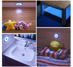 Lampe de plafond à lumière ambiante pour intérieur de voiture, lampe de lecture pour voiture, lumière LED rechargeable, lumière de nuit pour automobiles, fête familiale