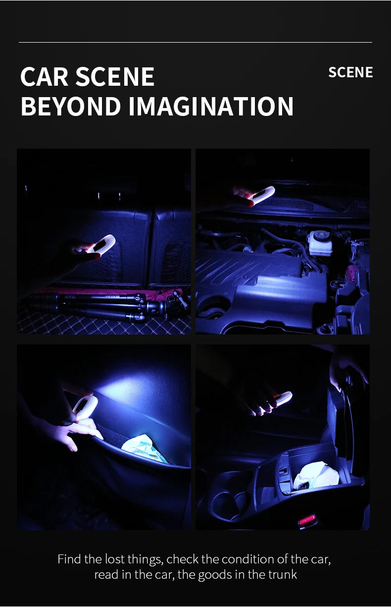 Lampe de lecture LED pour voiture, éclairage intérieur, éclairage de coffre, monté au plafond, intérieur et arrière, éclairage tactile