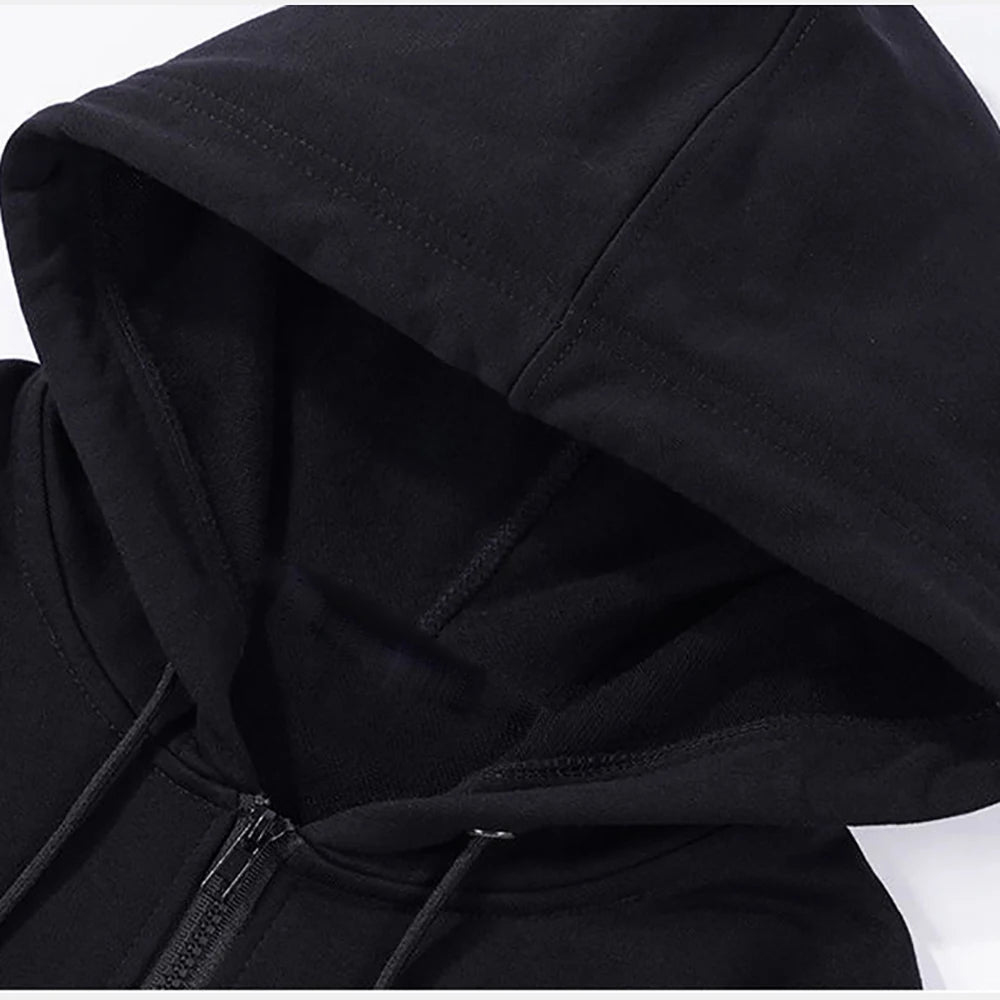 2026 nouvelle mode veste à capuche avec fermeture éclair femmes/hommes mode à manches longues sweat à capuche décontracté automne hiver vêtements de sport vêtements solides