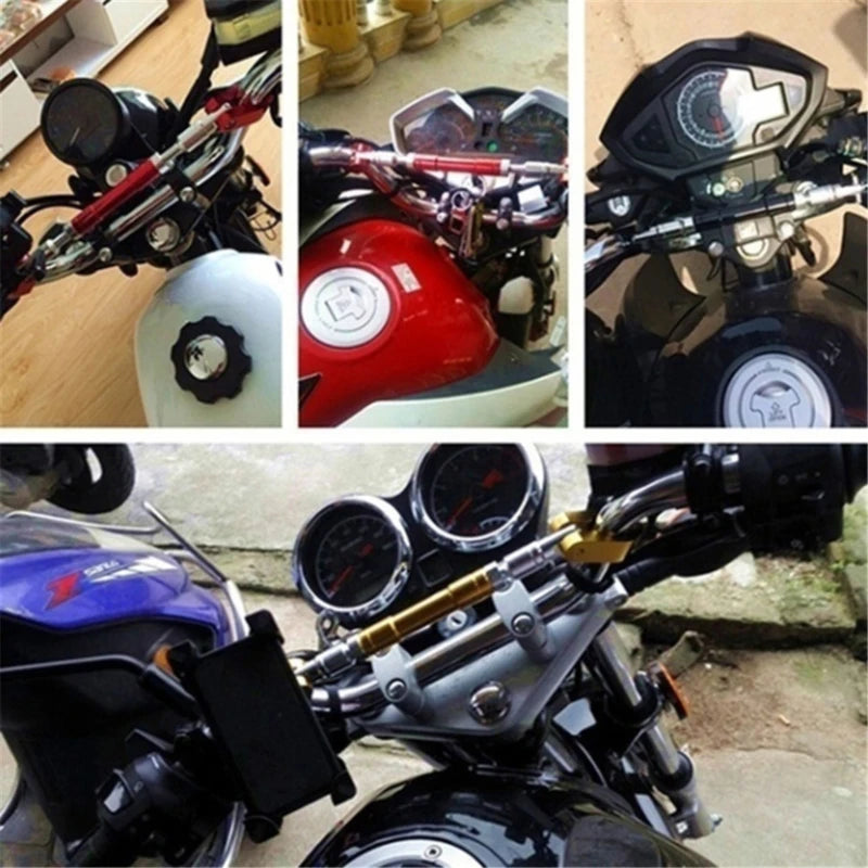 Barre d'équilibre universelle multifonction pour Moto, Extension en alliage d'aluminium modifié, support de phare, accessoires de Moto