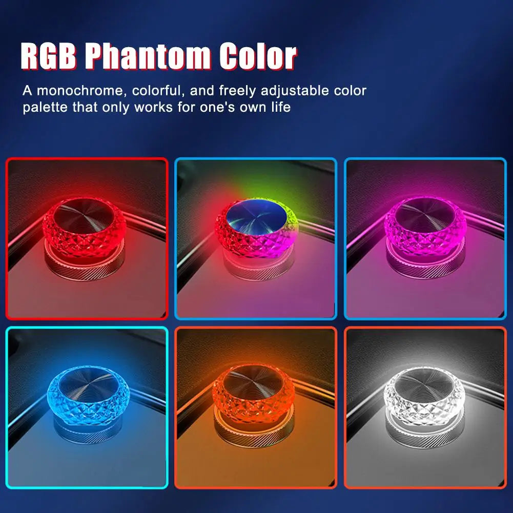 Lumières d'ambiance LED USB pour voiture, mini lampes portables, lumières décoratives intérieures pour voiture et ordinateur, éclairage environnemental