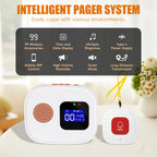Tuya SOS WiFi sans fil soignant téléavertisseur système de bouton d'appel bouton d'alerte d'urgence pour personnes âgées Patient handicapé personnes âgées intérieur