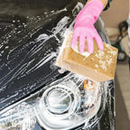 Éponge de lavage de voiture, grandes éponges en nid d'abeille, brosse pour dépoussiérage, détails, outils de nettoyage de voiture, accessoires de moto et de voiture