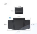 Universel pour Moto boîtier supérieur arrière boîte bagages coussin dossier Moto passager dossier arrière auto-adhésif antichoc