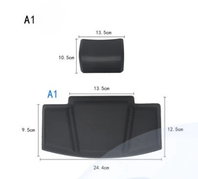 Universel pour Moto boîtier supérieur arrière boîte bagages coussin dossier Moto passager dossier arrière auto-adhésif antichoc
