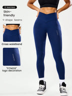 Leggings de fitness taille haute pour femmes, contrôle du ventre, cul de pêche, avec dos en V, respirants, à séchage rapide et surélevés, les plus vendus