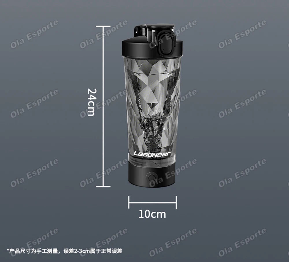 Nouveau : Bouteille mélangeuse automatique électrique pour protéines en poudre, shaker, mélangeur, bouteille à secouer, bouilloire à lait et café pour accessoires de cuisine