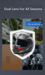 D'expériences de moto modulaires personnalisés pour hommes et femmes, casque de moto intégral, lentille de tourisme, course de motocross, mode