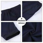 Pantalon de sport décontracté pour homme 2026 - Coupe ample, multifonctionnel, avec cordon de serrage - Motif imprimé - Couleur unie