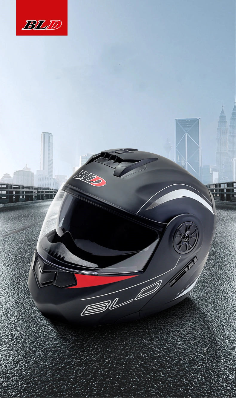 D'expériences de moto modulaires personnalisés pour hommes et femmes, casque de moto intégral, lentille de tourisme, course de motocross, mode