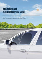 SEAMETAL pare-soleil de voiture rideau de fenêtre latérale avant fenêtre arrière pare-soleil été UV blocage ventouse rideaux de Protection solaire de voiture