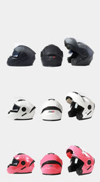 D'expériences de moto modulaires personnalisés pour hommes et femmes, casque de moto intégral, lentille de tourisme, course de motocross, mode