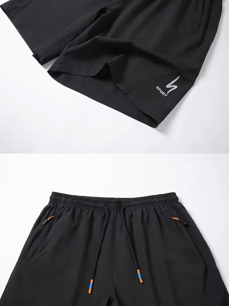 Shorts de sport d'été de qualité supérieure pour hommes, nouveaux vêtements confortables à taille élastique, pantalons courts respirants pour hommes