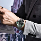PAGANI uco PD-1662 Luxe Gstuff Hommes Mécanique Montre-Bracelet Verre Saphir Acier Inoxydable 100M Étanche Montres Automatiques