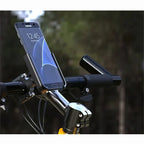 Support de téléphone universel en alliage d'aluminium pour guidon de moto, rétroviseur de vélo, support de téléphone portable pour moto