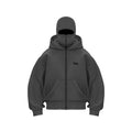Cagoule pour hommes, sweat à capuche zippé, chaud et décontracté, avec masque facial à capuche, conception à fermeture éclair, veste de sport, activités de plein air, hiver