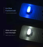 Mini USB LED lumières d'ambiance voiture intérieur néon lampe décorative éclairage de secours universel PC Portable Plug and Play