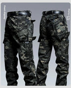 Pantalon de travail tactique résistant à l'eau pour hommes, poches multiples, Fans militaires d'extérieur, pantalons décontractés, Style américain printemps automne
