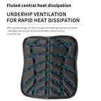 Coussin de siège de moto 3D en gel confortable, respirant, universel, absorbant les chocs, pour siège de moto
