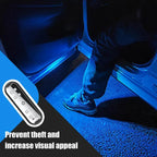 Éclairage ambiant voiture USB Rechargeable porte de voiture lumière bienvenue courtoisie lumière voiture atmosphère avertissement lampes coloré clignotant lumière