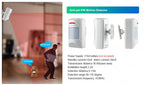 KERUI W181 Kit de système d'alarme WIFI GSM avec capteur de porte/fenêtre pour la sécurité à domicile Support Alexa Tuya application intelligente télécommande