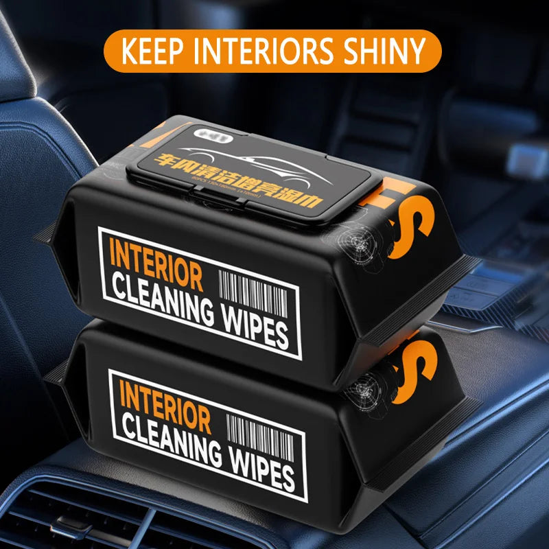 Lingettes pour Nikde Voiture, Serviette de Lavage Efficace, pour Siège de Planche Prada, Tapis de Console en Cuir, Poulet