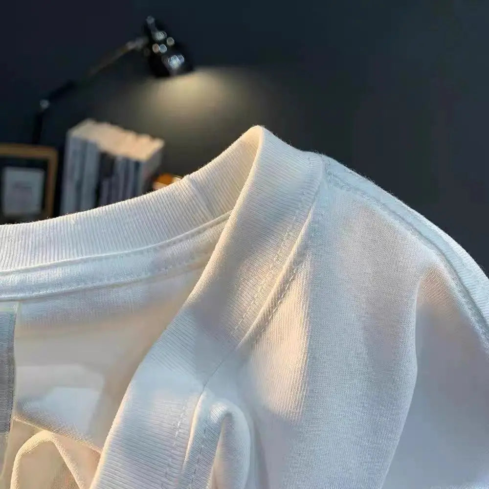 T-shirt pour homme de haute qualité 100% coton, T-shirt imprimé chat drôle et cool, T-shirt décontracté à manches courtes pour homme, T-shirt homme, haut pour homme